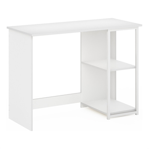 Pemberly Row Modern Living Computer Desk 40-inch in Solid White