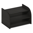 Pemberly Row Contemporary 3-Tier Desk Top Organizer in Espresso