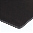 Pemberly Row Wood End Table with Storage Shelf in Espresso (Set of 2)