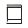 Pemberly Row Engineered Wood 1-Tier Stackable Shelf in French Oak Gray