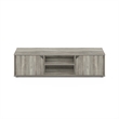 Pemberly Row Contemporary TV Stand for TV up to 55-inch in French Oak