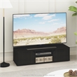 Pemberly Row Classic TV Stand for TV up to 55-inch in Espresso