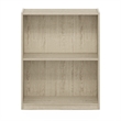 Pemberly Row 2-Tier Open Shelf Bookcase in Metropolitan Pine