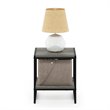 Pemberly Row Engineered Wood Living 2-Tier End Table in French Oak Gray