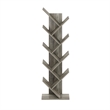 Pemberly Row Bookshelf 9-Tier Floor Standing Bookcase in French Oak