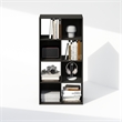 Pemberly Row Cubic Storage Cabinet in Bookcase in Bookshelf in 8-Cube Espresso