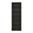 Pemberly Row Free Standing 6-Tier Open Storage Bookcase in Espresso