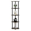 Pemberly Row 5-Tier Corner Display Rack Multipurpose Shelving (Set of 2)