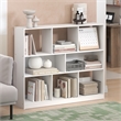 Pemberly Row 8-Cube 3-Tier Bookshelf Organizer 47 Width in White