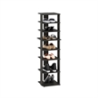 Pemberly Row 8-Tier Vertical Free Standing Shoe Tower in Shoe Rack Espresso