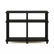 Pemberly Row Turn-N-Tube TV Stand for TV up to 40-inch in Espresso/Black