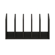 Pemberly Row Office Supplies Desktop Bookshelf Storage in Espresso