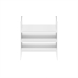 Pemberly Row Contemporary 3-Shelf File Organizer Cube Insert in White