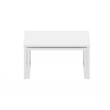Pemberly Row Stackable Kitchen Counter Shelves in Set of 2 White