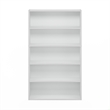 Pemberly Row 5-Tier Open Shelf Bookcase in Bookshelf in 31.5-inch Wide in White