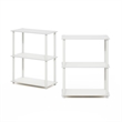 Pemberly Row 3-Tier Compact Multipurpose Shelf Display Rack (Set of 2)