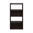 Pemberly Row 4-Tier Open Shelf Bookcase in Bookshelf in Dark Oak