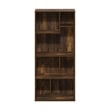 Pemberly Row 7-Cube Irregular Cubes Storage Bookcase/Bookshelf Amber Pine