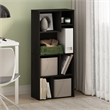 Pemberly Row 7-Cube Irregular Cubes Storage Bookcase/Bookshelf Espresso