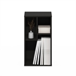 Pemberly Row 3-Cube Irregular Cubes Storage Bookcase/Bookshelf Espresso