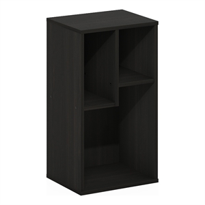 Pemberly Row 3-Cube Irregular Cubes Storage Bookcase/Bookshelf Espresso