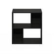 Pemberly Row 4-Cube Irregular Cubes Storage Bookcase/Bookshelf Espresso