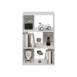 Pemberly Row 6-Cube Irregular Cubes Storage Bookcase/Bookshelf White