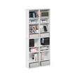 Pemberly Row 16-Shelf Multimedia Media Storage Tower Rack with Adjustable White