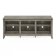 Pemberly Row TV Entertainment Center for TV up to 65-inch in French Oak Gray
