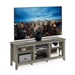 Pemberly Row TV Entertainment Center for TV up to 65-inch in French Oak Gray
