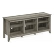 Pemberly Row TV Entertainment Center for TV up to 65-inch in French Oak Gray