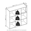Pemberly Row Cubic Multipurpose Clothing & Closet Storage Organizer Americano
