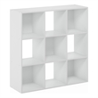 Pemberly Row Cubic Multipurpose Clothing & Closet Storage Organizer Shelf White