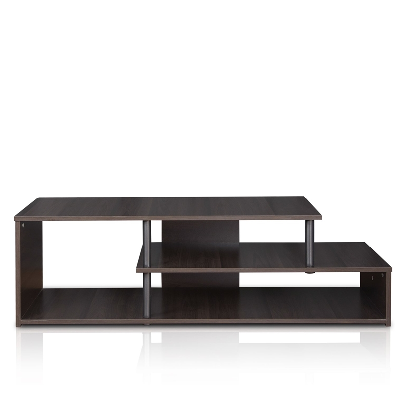 Pemberly Row Wood Low Rise TV Stand for TV up to 46