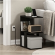 Pemberly Row Sofa End Table with USB Type-C Charging Port in Espresso