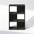 Pemberly Row Cubic Storage Cabinet in Bookcase in Bookshelf in 6-Cube Espresso