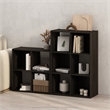 Pemberly Row Cubic Storage Cabinet in Bookcase in Bookshelf in 6-Cube Espresso
