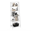 Pemberly Row Contemporary Bookcase Display Shelf in 6-Tier in White