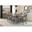 Pemberly Row Counter Height Dining Chair in Antique Gray (Set of 2)