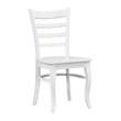 Pemberly Row Wood Dining Room Side Chair - Set of 2 in White