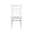 Pemberly Row Wood Dining Room Side Chair - Set of 2 in White