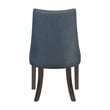 Pemberly Row Textured Dining Room Side Chair - Set of 2 in Blue Gray