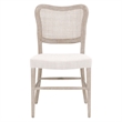Pemberly Row Transitional Wood Dining Chair - Gray (Set of 2)