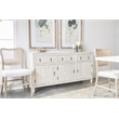 Pemberly Row Transitional Wood Dining Chair - Gray (Set of 2)