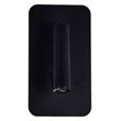 Pemberly Row Contemporary Metal LED Integrated Fixture Sconce in Black