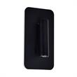 Pemberly Row Contemporary Metal LED Integrated Fixture Sconce in Black