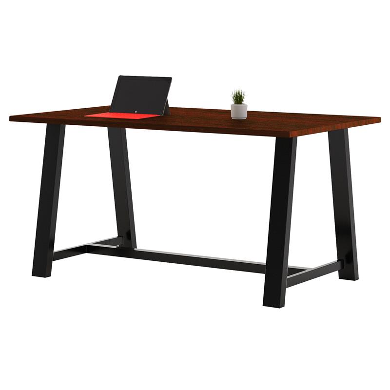 Pemberly Row 3.5 x 6 FT Conference Table in Mahogany - Standard Height