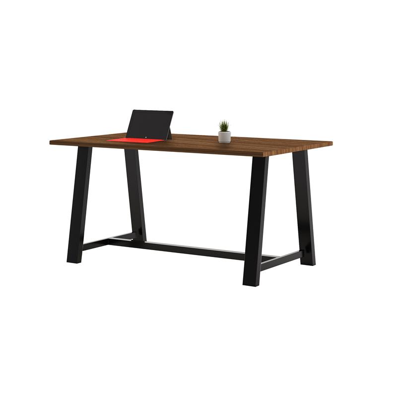 Pemberly Row 3.5 x 6 FT Conference Table in Walnut - Standard Height