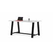 Pemberly Row 3.5 x 6 FT Conference Table in White - Standard Height