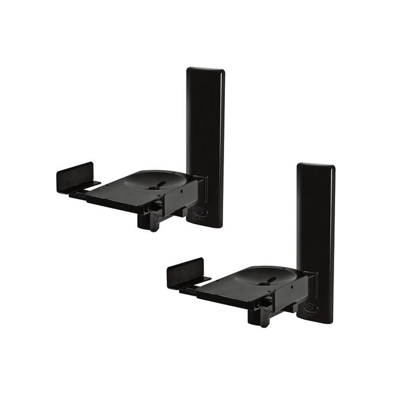 Pemberly Row Ultra Grip-Pro Speaker Mount in Black Finish (Set of 2)